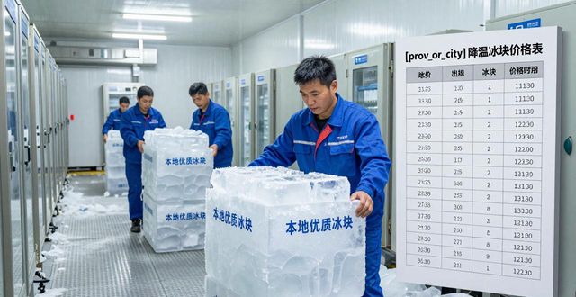 徐汇降温冰块多少钱一吨？本地制冰厂报价来了