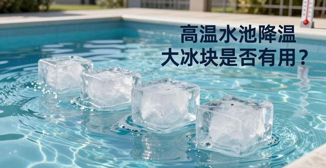 徐汇高温水池降温大冰块，到底管不管用？